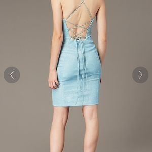 Junior short party dress